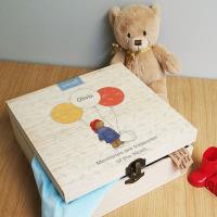 Personalised Paddington Bear Balloon Hinged Memory Box Extra Image 2 Preview